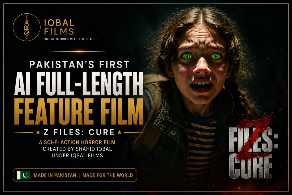 Z FILES: CURE – Pakistan's First AI Full-Length Feature Film by Iqbal Films
